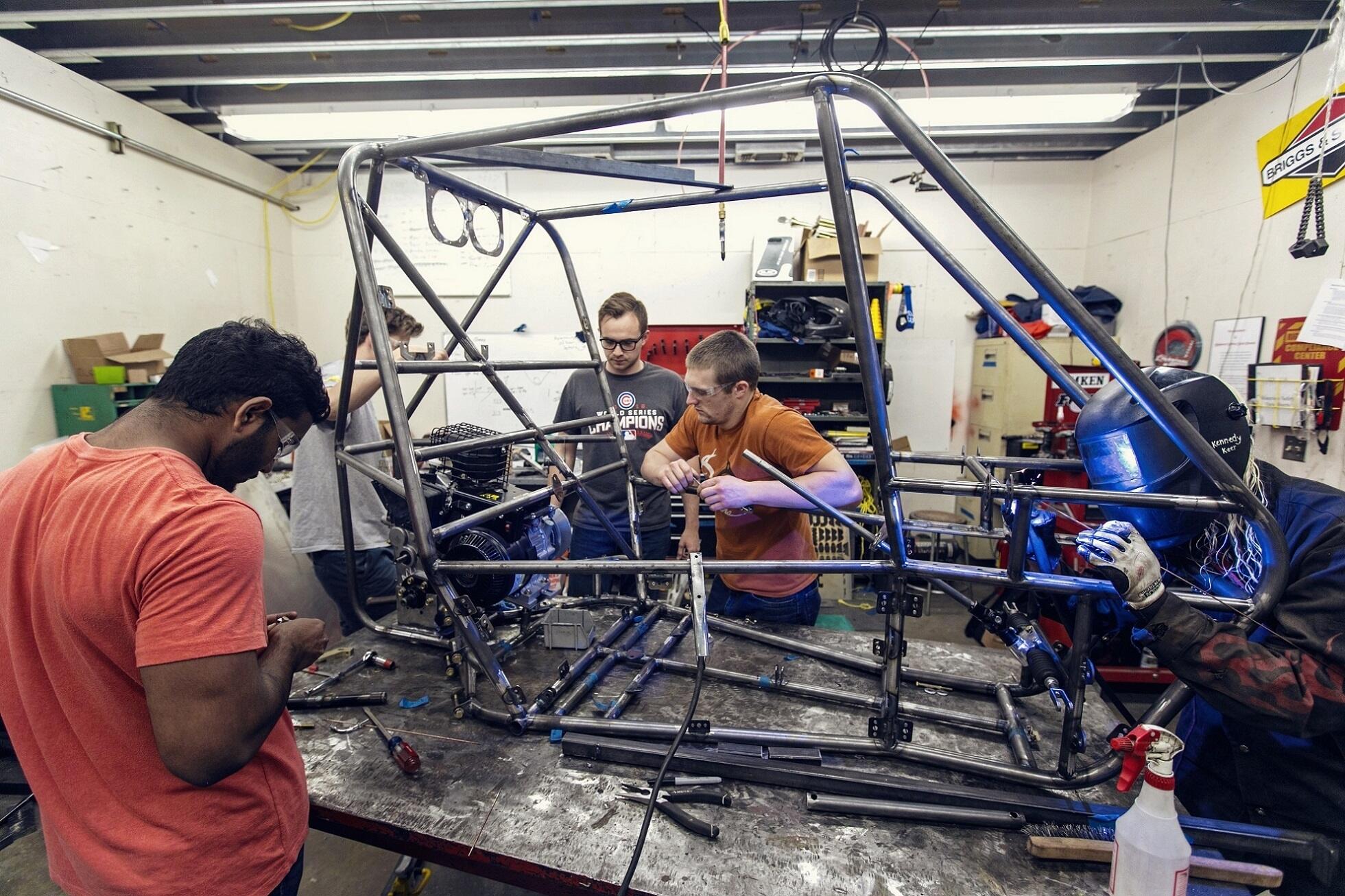 Baja SAE construction