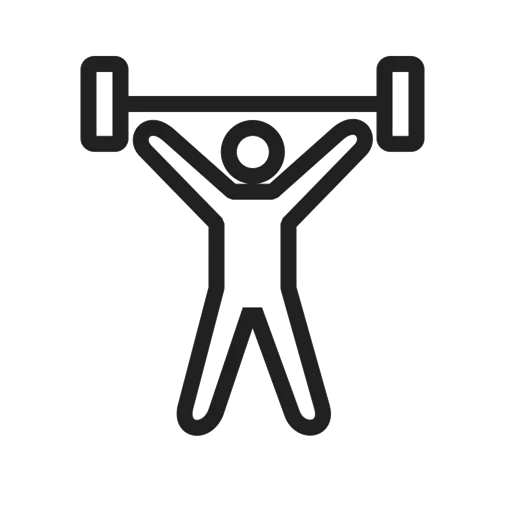 icon: weight lifting