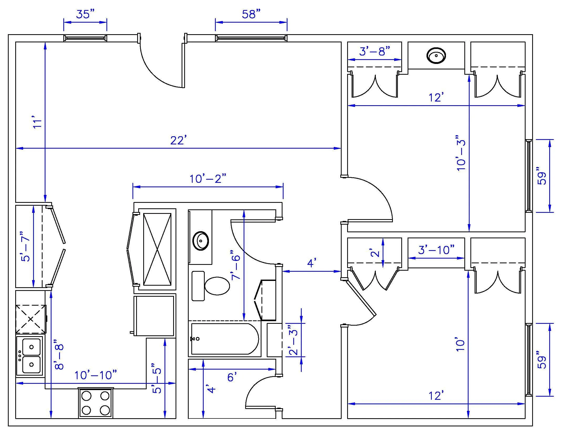 Village Apartment Units B and D